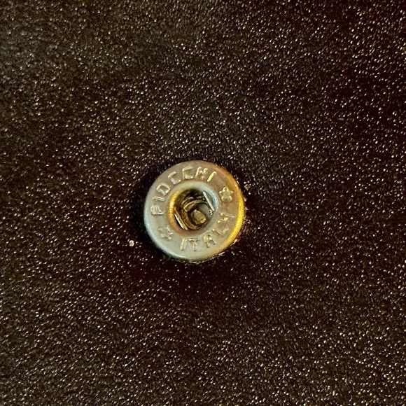 SOLD Authentic FENDI Zucca Trifold Zip Wallet Brown Canvas/Leather Made Italy - Picture 12 of 13